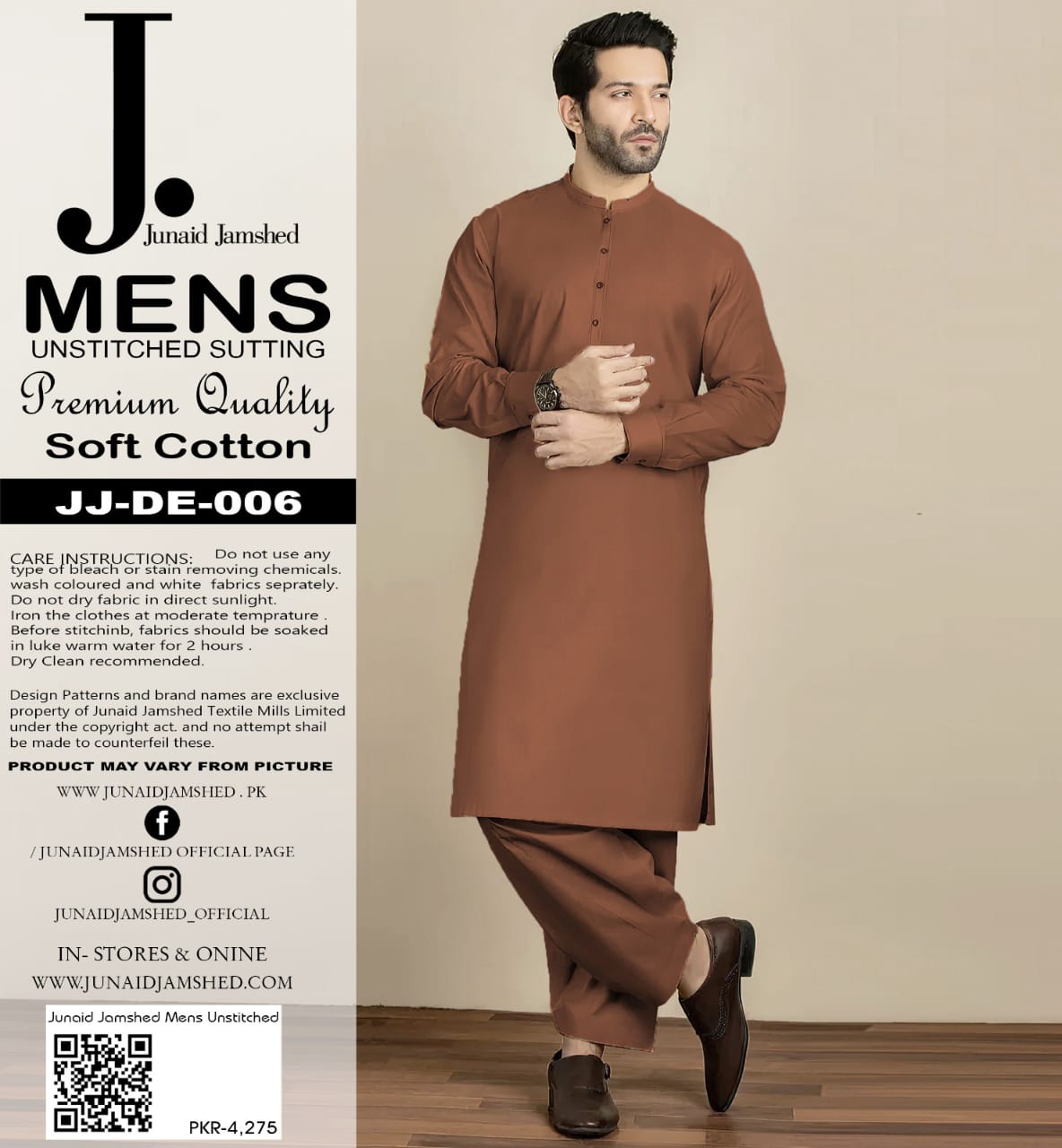 J. Junaid Jamshed soft cotton