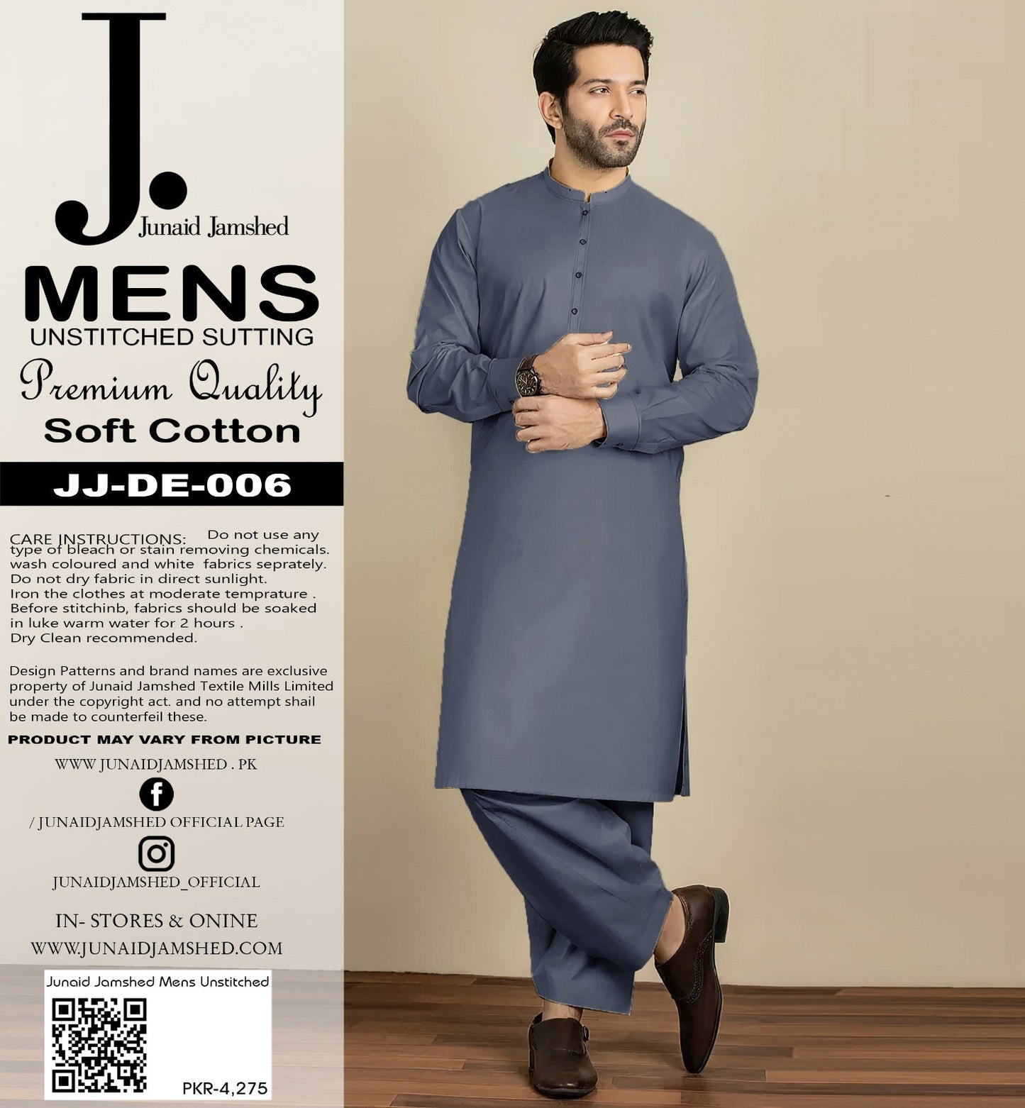 J. Junaid Jamshed soft cotton