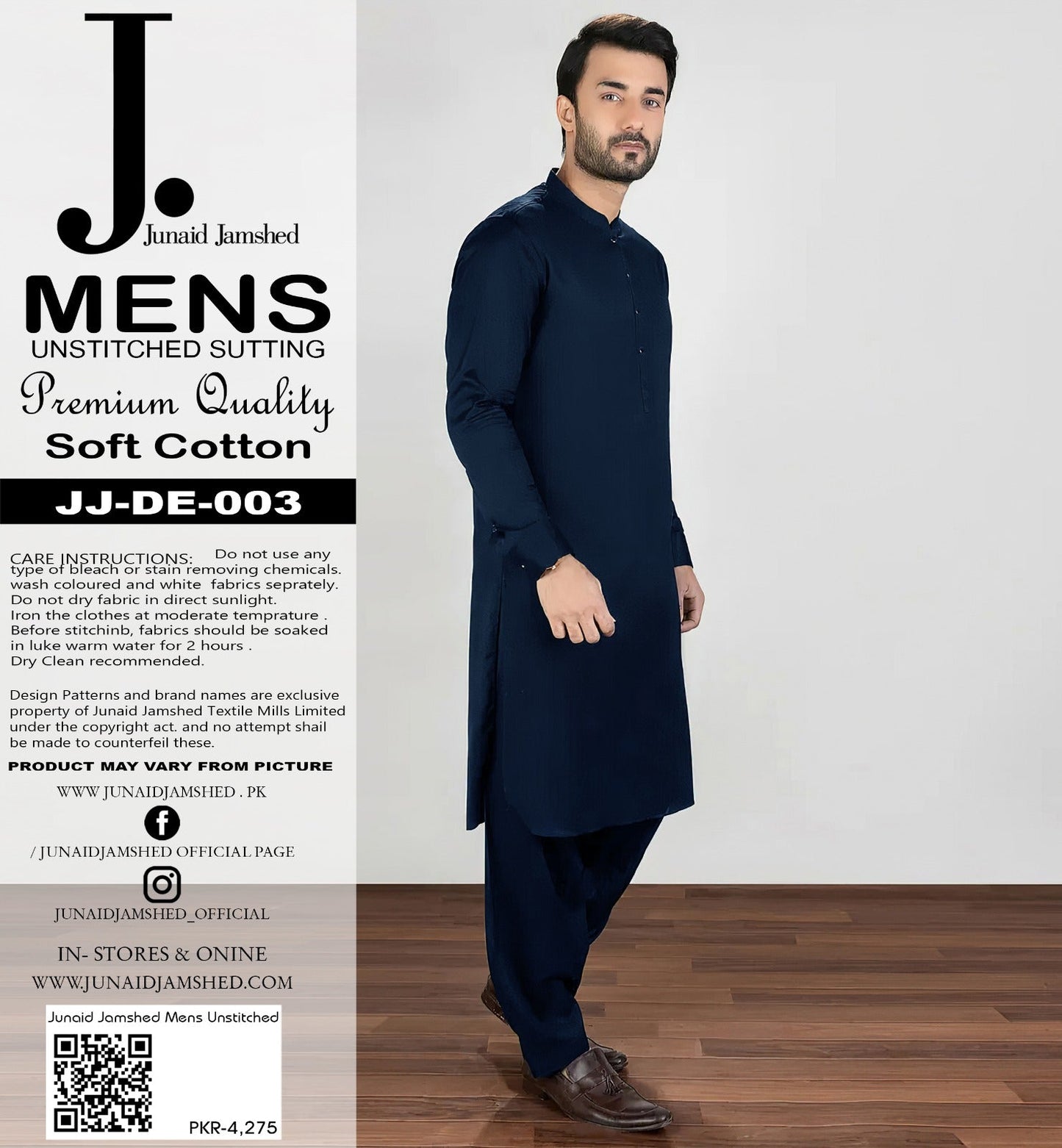 J. Junaid Jamshed soft cotton